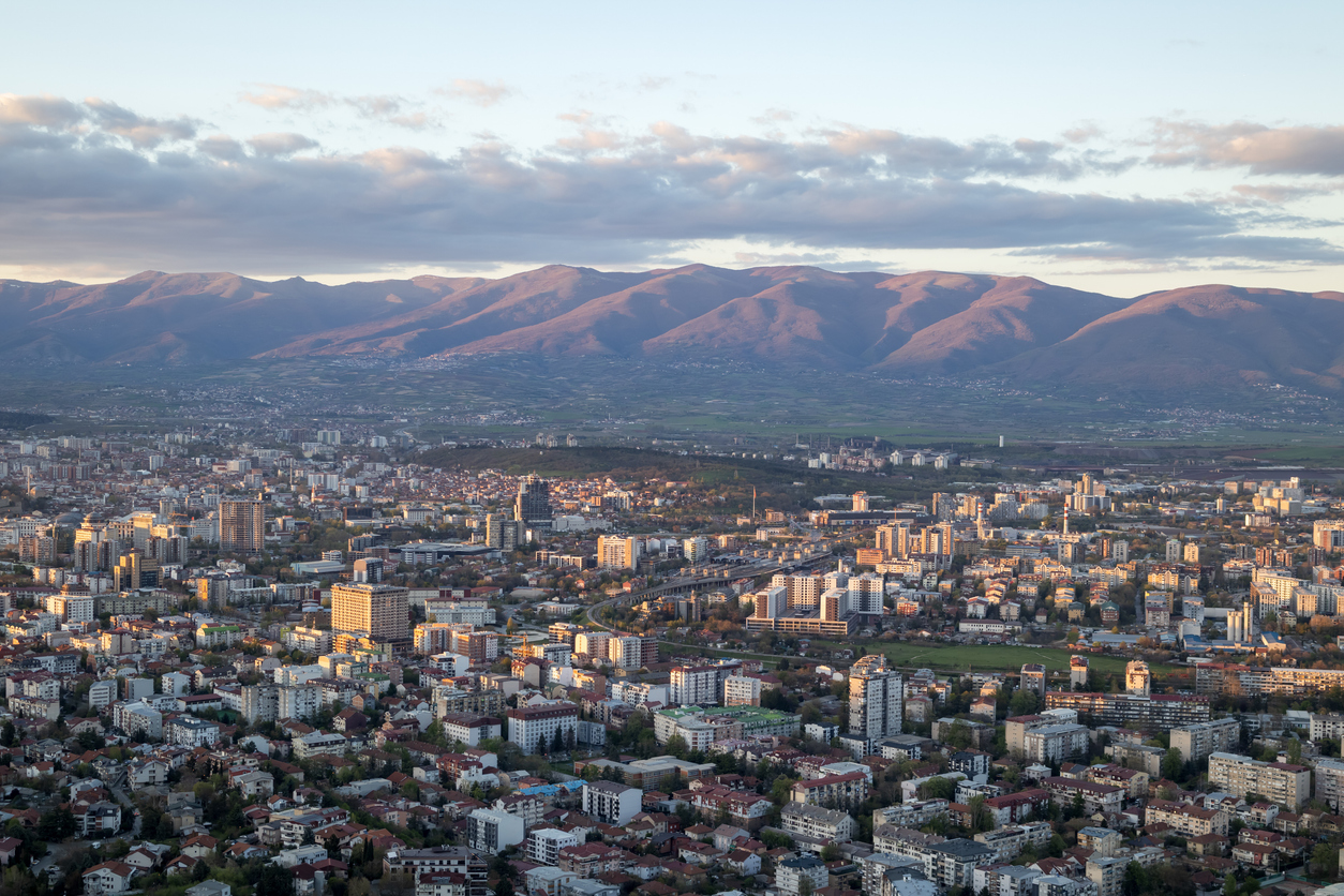 Tetovo cityscape